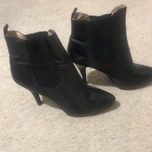 Michael Kors Leather Lattington Booties